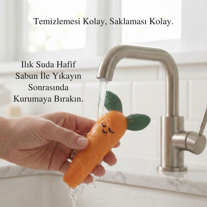 ZENİTH - Diş Çıkartma Dönemi Destekçisi Saf Kauçuk İlk Isırık Oyuncağı